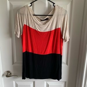The Limited Color Block Blouse